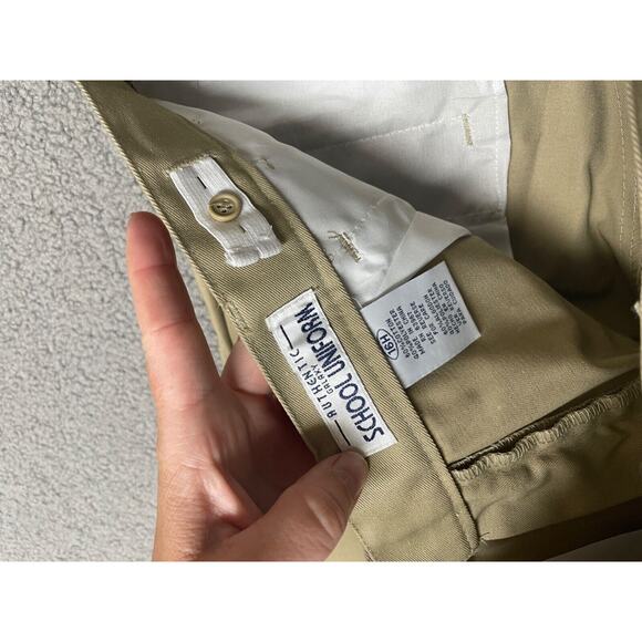 2 Authentic Galaxy Uniforms many & Khaki Pants Flat Front Sizes 16H 16 husky - Picture 10 of 11